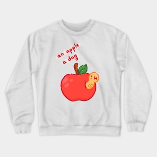 An apple a day Crewneck Sweatshirt